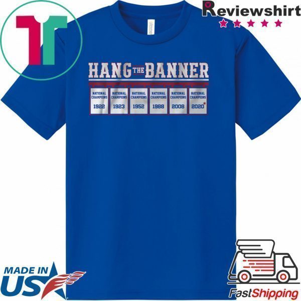 Hang the Banner - Lawrence, KS Basketball Tee Shirts