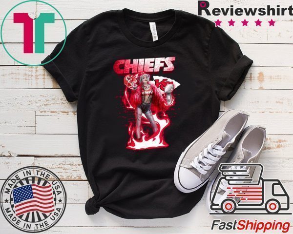 Harley Quinn Chiefs KC Tee Shirts