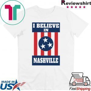 I Believe In Nashville Apparel Men's T-Shirt