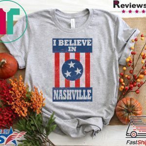 I Believe In Nashville Tornado Tee Shirts