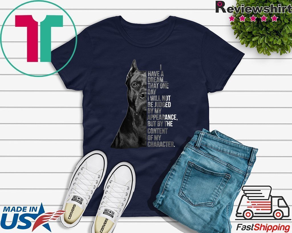 I Have A Dream That One Day I Will Not Be Judged By My Appearance But By The Content Of My Character Tee Shirts