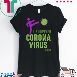 I Survived Coronavirus 2020 Nurses Favorite Cool Tee Shirts