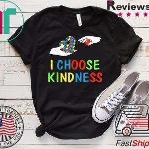 I choose kindness choose kind Autism Anti-bullying Tee Shirt