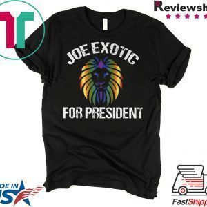 Joe Exotic For President T-Shirt – Joe Exotic For Governor Limited T-Shirt