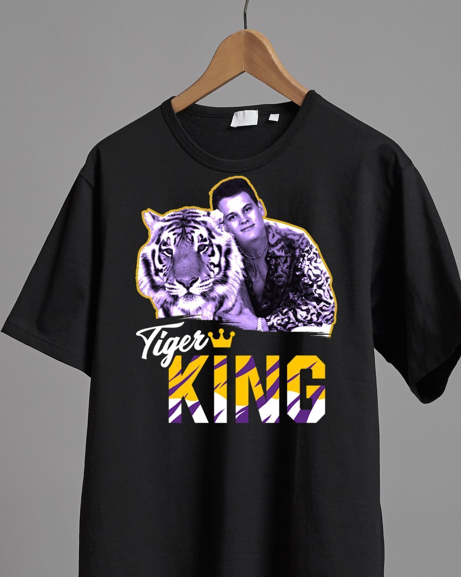 tiger king joe burrow shirt