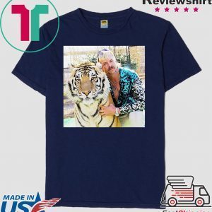Joe Exotic Tiger King Funny Premium Official T-Shirt