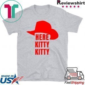 Joe Exotic Tiger King Here Kitty Kitty Funny Music Video Shirt T-Shirts