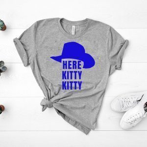 Joe Exotic Tiger King Here Kitty Kitty Funny Music Video Official T-Shirt