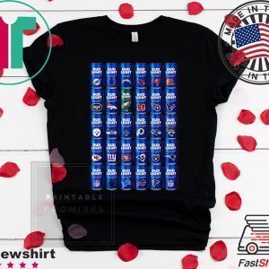 NFL Bud Light Logo Tee Shirts