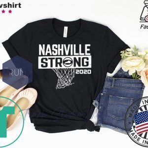 Nashville Strong - Stand With Nashville Basketball Charity Shirt