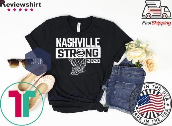 Nashville Strong - Stand With Nashville Basketball Charity Shirt