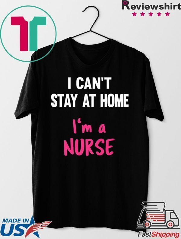 Nurse Stay At Home Quaratine Isolation Social Distancing Tee Shirts