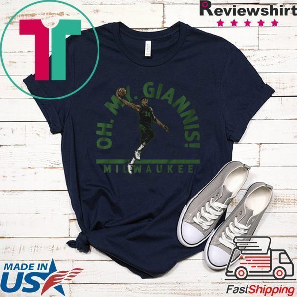 Oh My Giannis! Milwaukee Tee Shirts