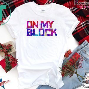 On My Block Baseball Tee Shirts