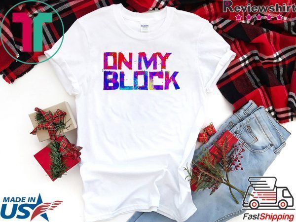 On My Block Baseball Tee Shirts