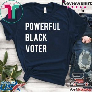 Powerful Black Voter Tee Shirts