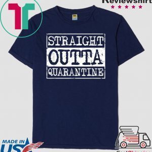 Quarantine Funny Social Distancing Isolation Virus Home Flu Tee Shirts