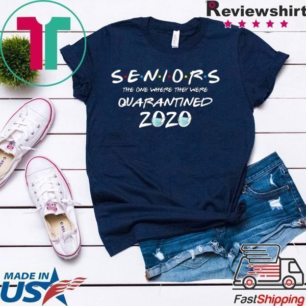 Quarantine Toilet paper Tee Class of 2020 Graduation Senior Tee Shirt