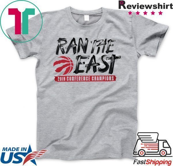 Ran The East Shirt - Raptors Fanatics Eastern Conference Champs Shirt - Toronto Raptors Tee Shirts