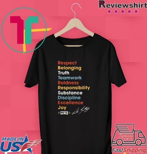 Rules Of The Road Team Pete Buttigieg 2020 Tee Shirts