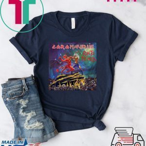 Run to the Hills Coronavirus parody Tee Shirts