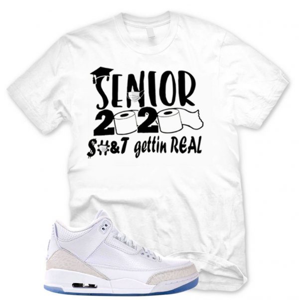 Senior 2020 shit gettin real Shirt For Men Womens