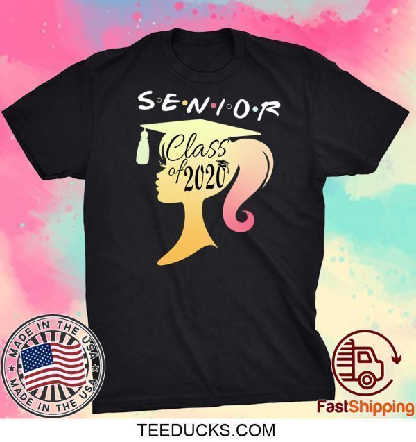 Senior Of Class 2020 Graduation Funny Quarantine Tee Shirts