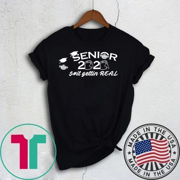 Seniors 2020 Getting Real Funny Toilet Paper Graduation Day Class of 2020 original T-Shirt