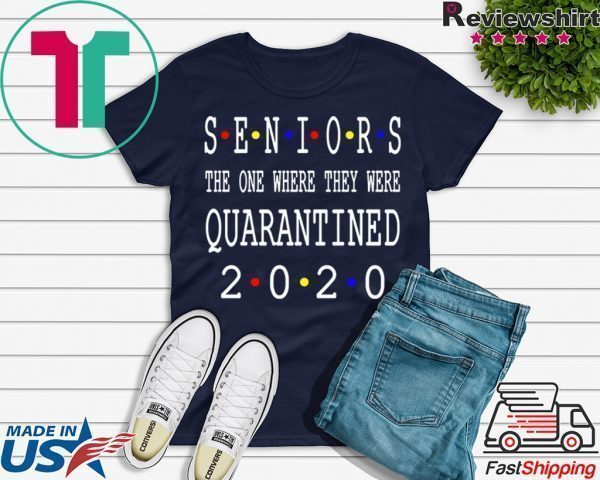 Seniors 2020 Shit Gettin Real Funny Toilet Paper Apocalypse Tee Shirt