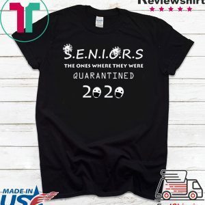 Seniors The One Where They Were Quarantined 2020 Classic T-Shirts