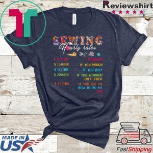 Sewing hourly rates my is quilting Tee Shirts