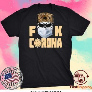 Skull Leopard Fuck Corona Tee Shirts