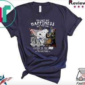 Snoopy you can’t buy happiness but you can listen to Linkin Park and it’s almost the same thing Tee Shirts