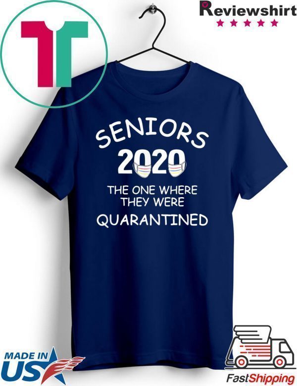 Social Distancing Isolation Seniors 2020 Quarantined Tee Shirts