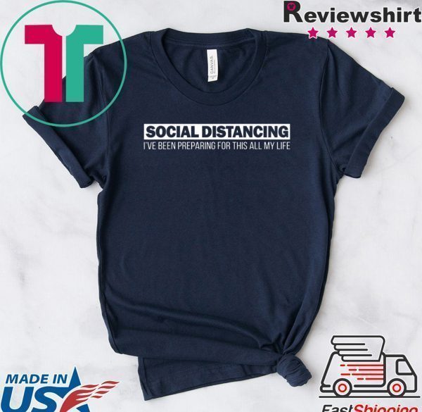 Social Distancing T Shirt Introvert Antisocial Virus Quote Tee Shirts