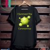 Survived Coronavirus Shirt 2020 Covid-19 Tee Shirts