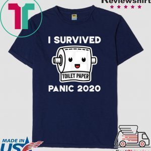 Toilet Paper Shortage Virus Flu Panic 2020 Official T-Shirt