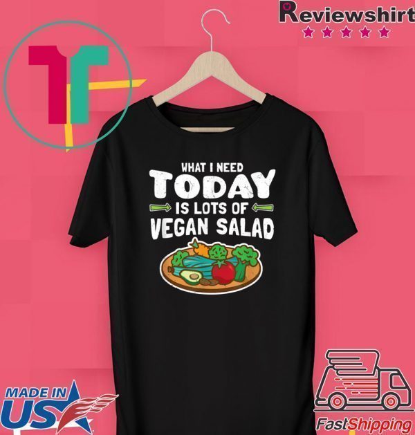 Vegan Salad Healthy Foods Tee Shirts