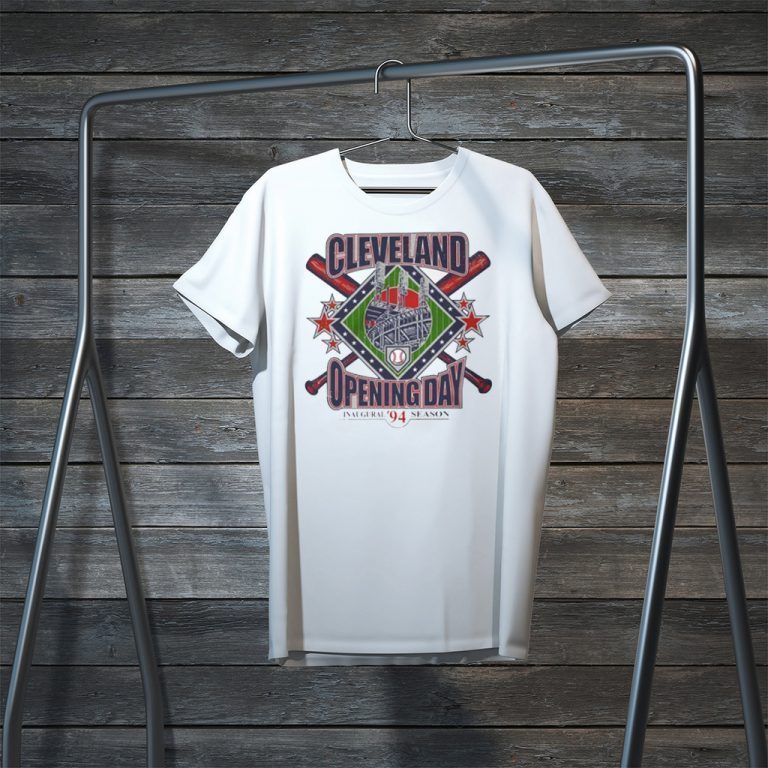 Vintage 1994 Inaugural Season Crew Shirt - Cleveland '94 Opening Day ...