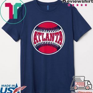Vintage Atlanta Baseball Stitches ATL Gameday Retro Official T-Shirt