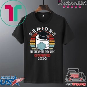 Vintage Seniors, One Where They Were Quarantine-d 2020 Class Tee Shirts