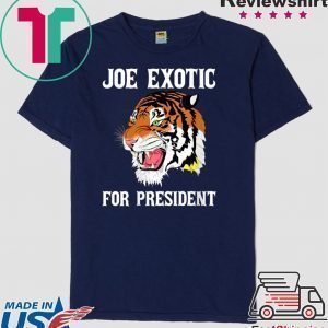 Womens Joe Exotic For President Governor Trump 2020 Tee Shirts