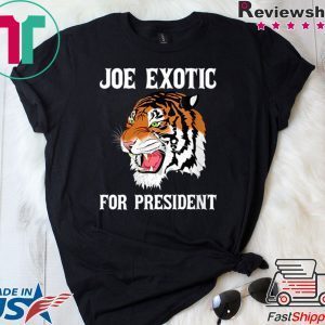 Womens Joe Exotic For President Governor Trump 2020 Tee Shirts