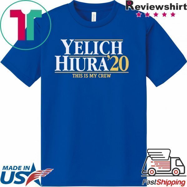 Yelich Hiura 2020 Milwaukee Tee Shirts