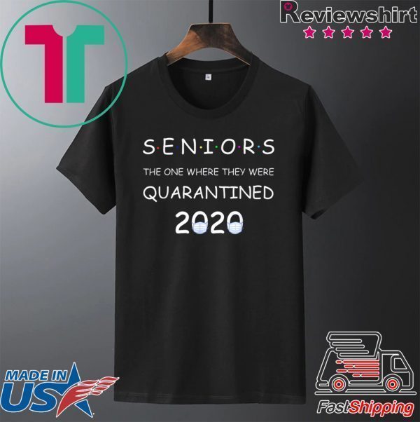 funny Class Of 2020 Graduation Senior Quarantine Tee Shirts