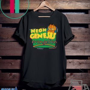 neon genesis evangelion garfield Tee Shirts