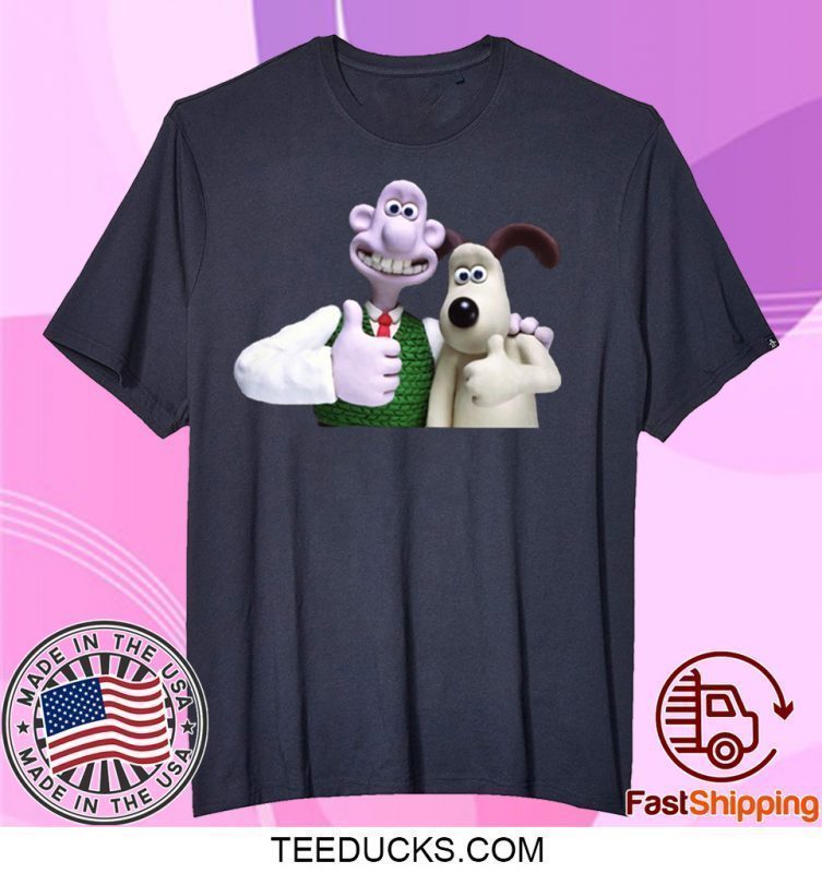 wallace and gromit tee shirts