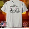 24th birthday the one where i was quarantined 2020 Tee Shirts