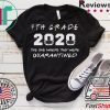 4th Grade Teacher 2020 The One Where They were Quarantined T Shirt Social Distancing Tee Shirts