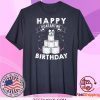 50th Birthday Gift Idea Born in 1970 Happy Quarantine Birthday 50 Years Old T Shirt Social Distancing Tee Shirts